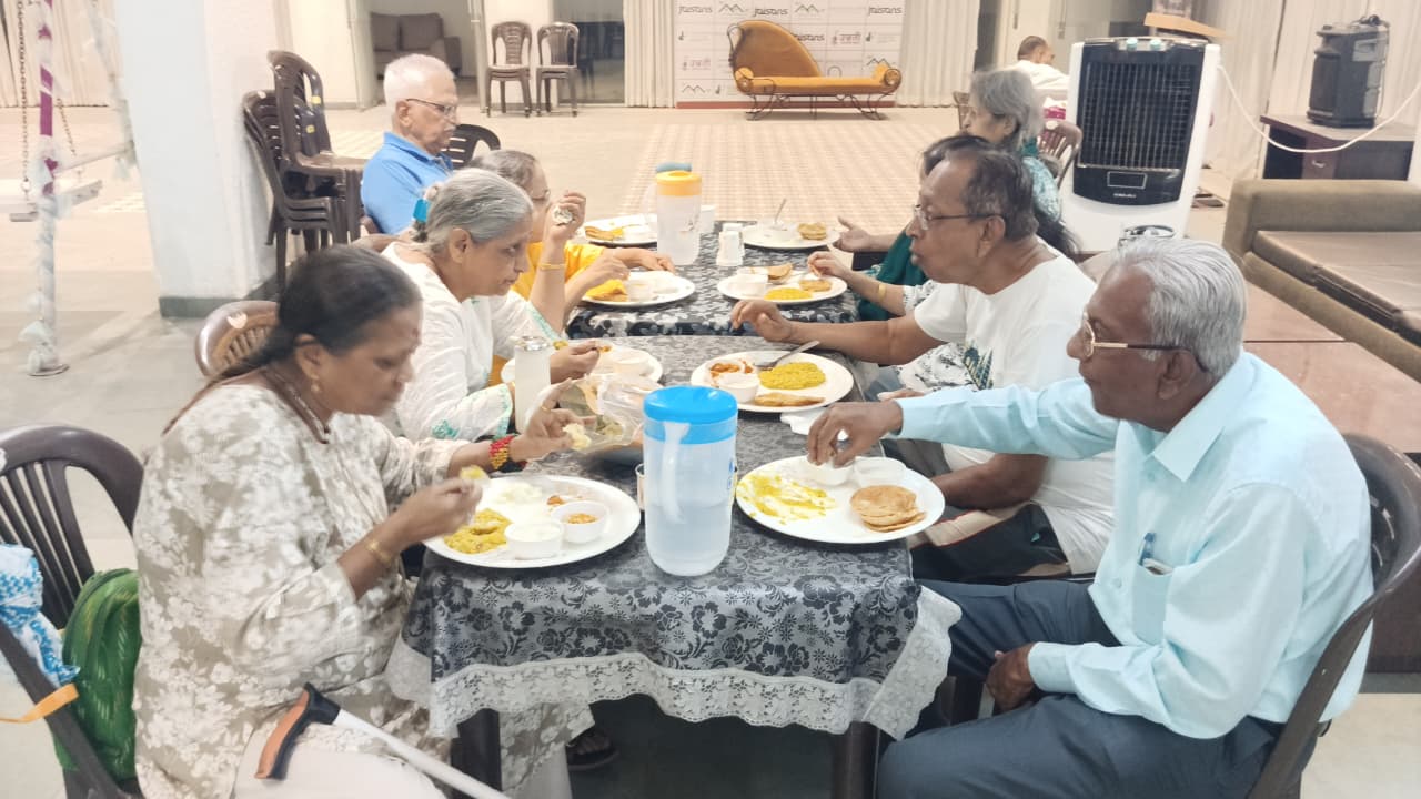Marathi thali at Nisarg Chhaya
